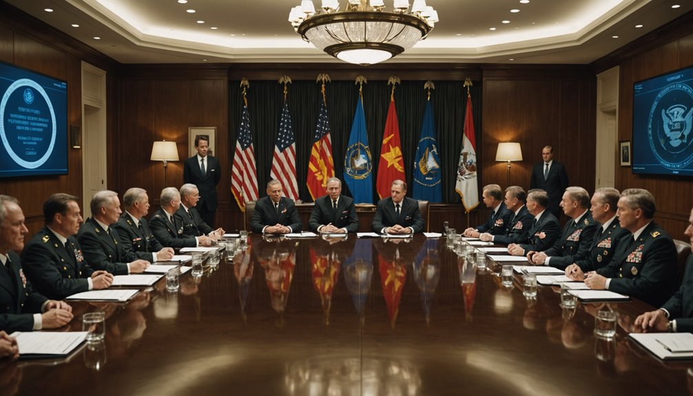 active military in ministries