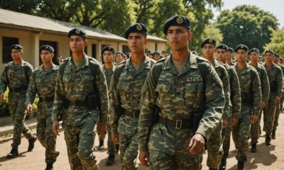 militer barak pendidikan pelatihan
