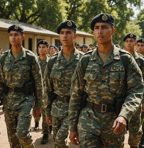 militer barak pendidikan pelatihan