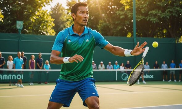 pajak padel pada pemain berkualitas